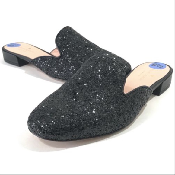 Kate Spade New York Black Slip On Mule Shoes 6.5 - Picture 2 of 7